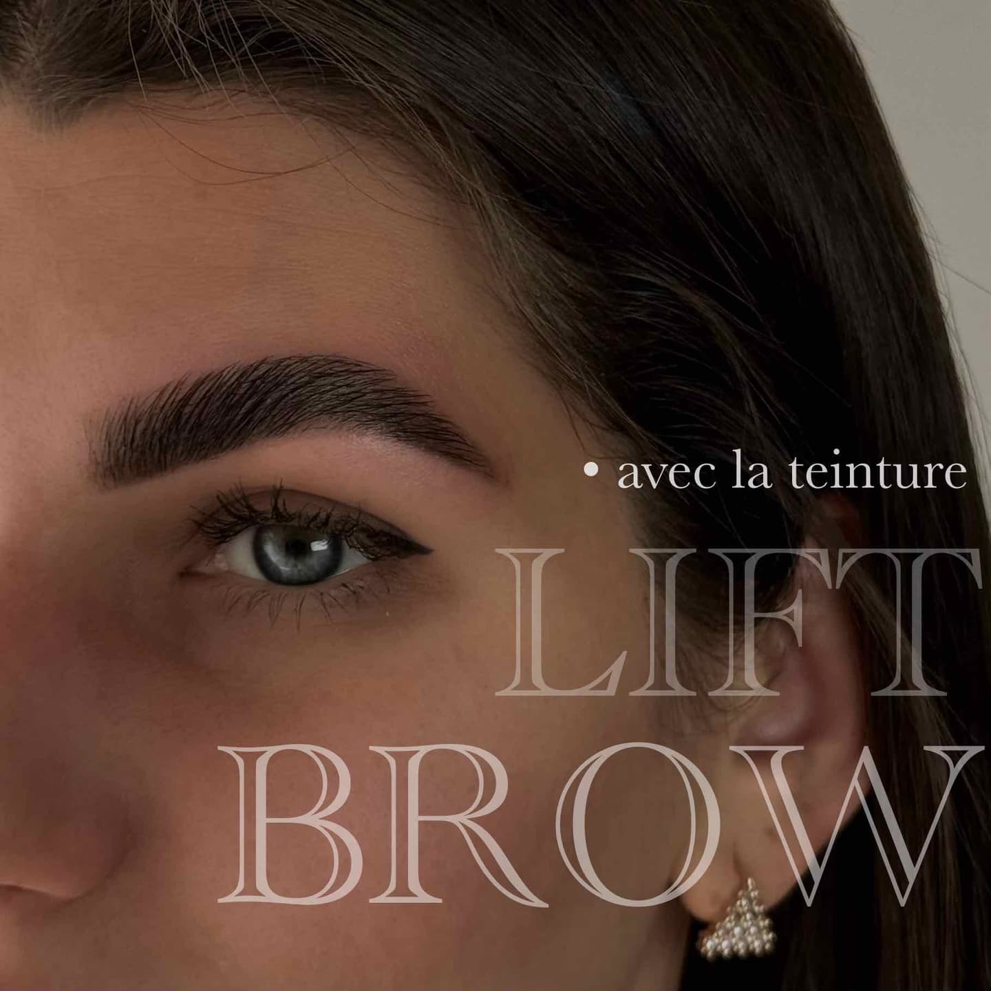 Browlift + Teinture — browlift + coloring + restauration