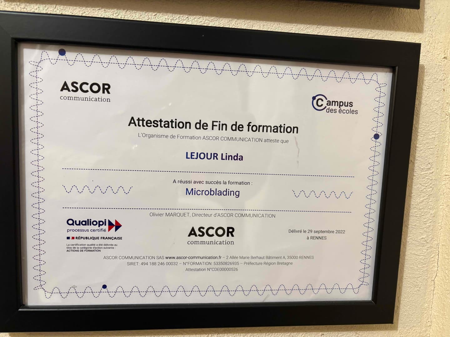 Certificats